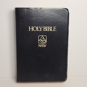 Thomas Nelson Black NRSV Holy Bible Red Letter 1701N 1989